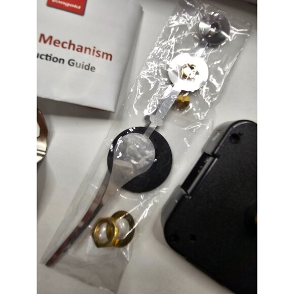 Vangold Clock Mechanism Kit With Hands & Mounting Hardware Complete - Picture 7 of 9